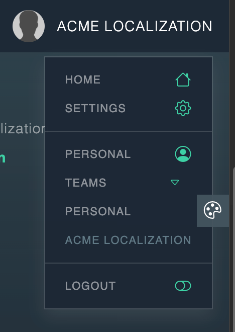 Team Selection Dropdown